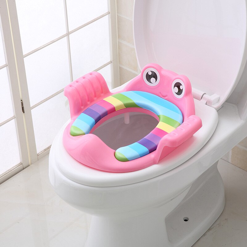 Baby toalett barnesete med armlen jente gutt trener komfortabel trening toalett sete pute bil