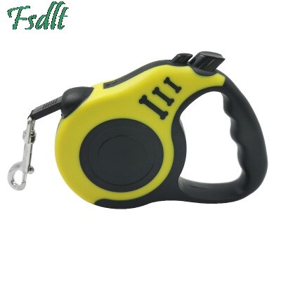 Lange Starke Haustier Leine Für Große Hunde dauerhaft Nylon Versenkbare Große Hund Fuß Leine Führt Automatische Verlängerung Hund Leine Seil: G / 5m - 30 kg