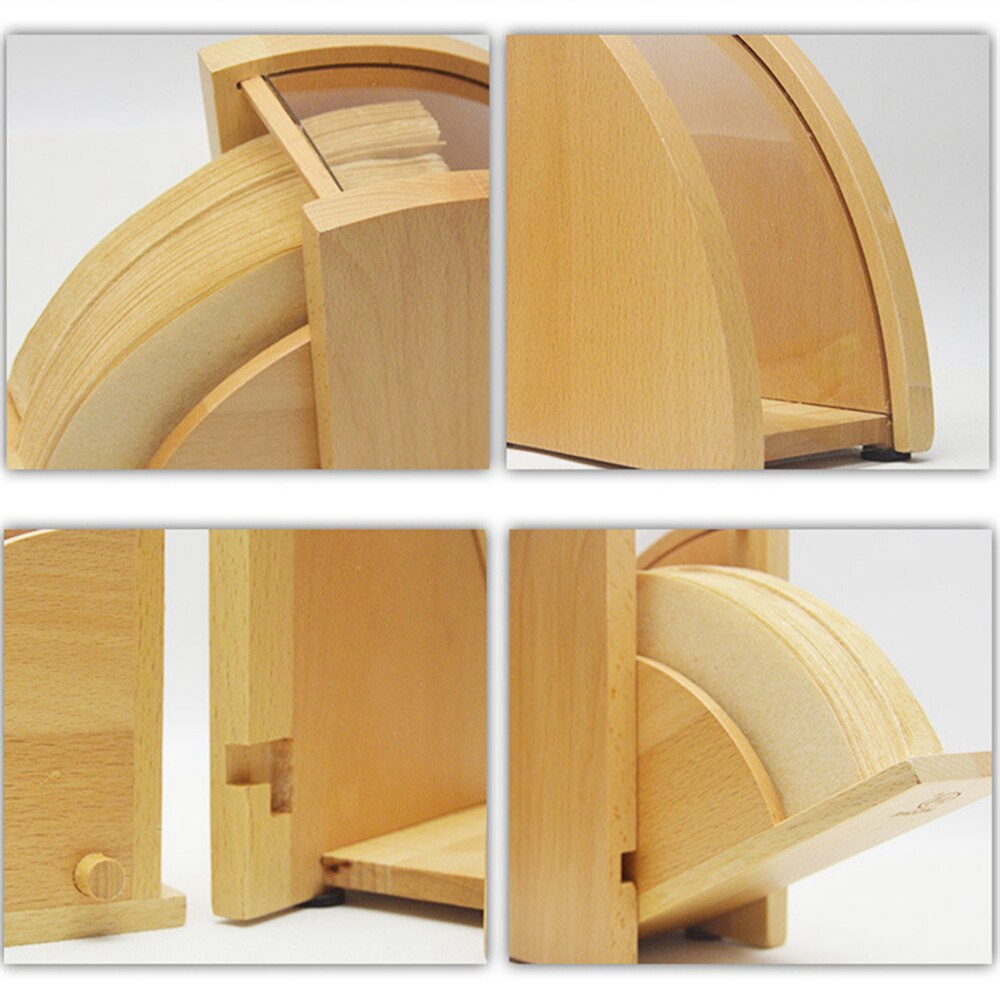Coffee Filter Paper Storage Box Holder Simple Coffee Filters Dispenser Rack Shelf Storage Paper Tissue Box Shelf Coffee Tool