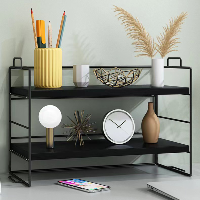 Desktop shelf desk bookshelf simple multi-layer Sorting and storage small shelves
