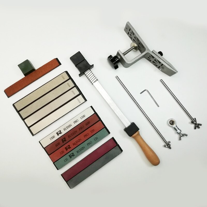 Fixed Knife Sharpener Sharpening stone Kitchen Sharpening system Angle Honing Diamond Grinder 120-10000# Whetstone