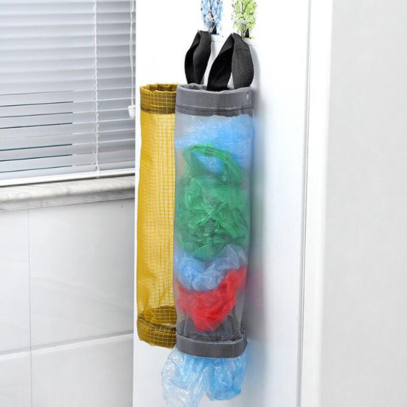 Boodschappentassen Houder Wall Mount Opslag Dispenser Plastic Keuken Organizer