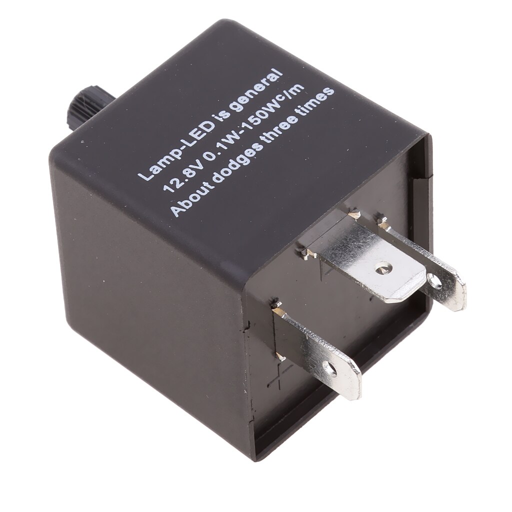 3-Pin CF13 12V LED Flasher Relay Fix Turn Signal Light Flash Issue
