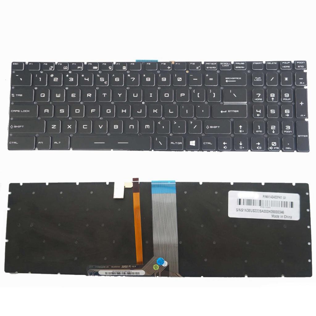 US Layout Replacement Keyboard for MSI GE72 GE62 WS60 GS60 GS70 GT72 GP62 GP72 GT73VR GS72 GL62VR Keyboard