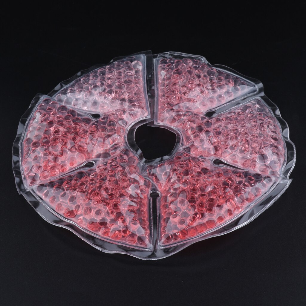 Reusable Gel Pads Cold Breast Nursing Ice Pack for Breastfeeding Relief: Pink