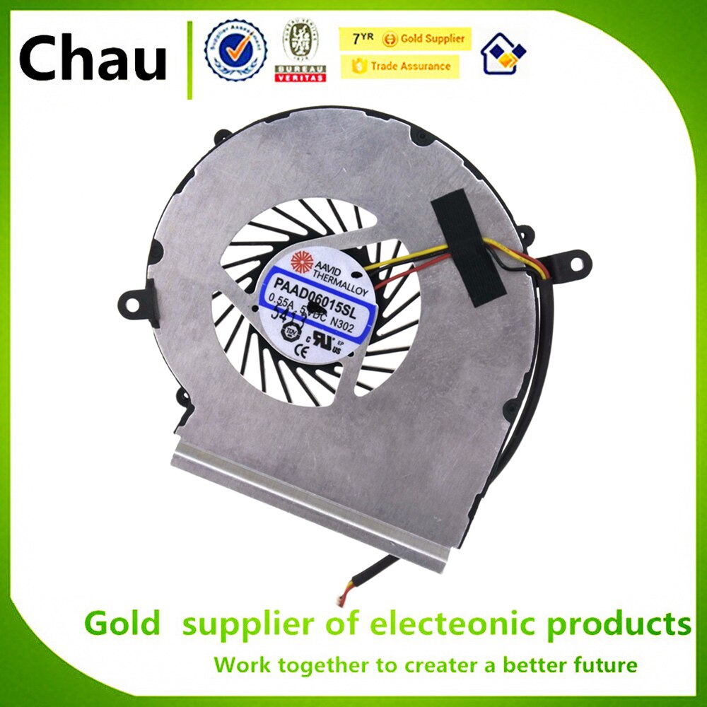 CPU GPU Refroidisseur Ventilateur Pour MSI GE72 GE62 PE60 PE70 GL62 GL72 GP62 2QE 6QG MS-1794 MS-1795 PAAD06015SL