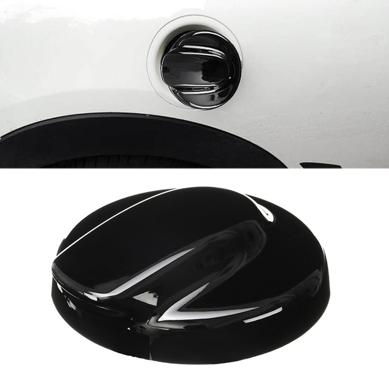 2Pcs ABS Black Door Handle Cover For MINI Cooper S R50 R53 R56 &amp; 1pcs Black Fuel Tank Cap Cover For BMW Mini Gen 2 R56 For Coope