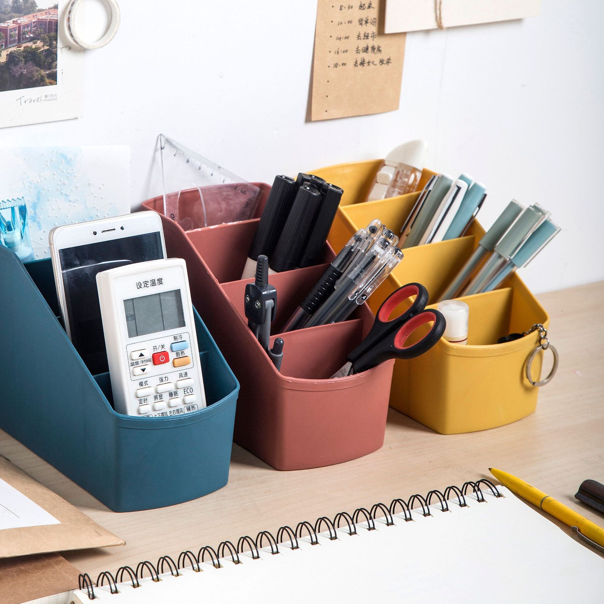 Plast makeup organizer opbevaringsboks kosmetik opbevaring container desktop diverse makeup box til badeværelse