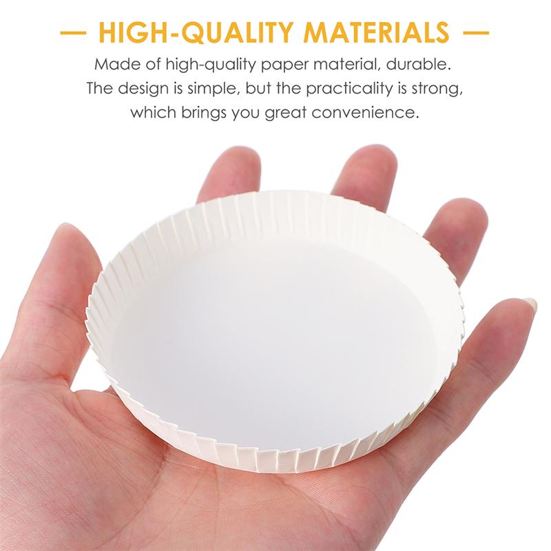 100Pcs Disposable Cup Covers Paper Cup Lids Cup Lids Drinking Lids for water juice coffee cold beverage