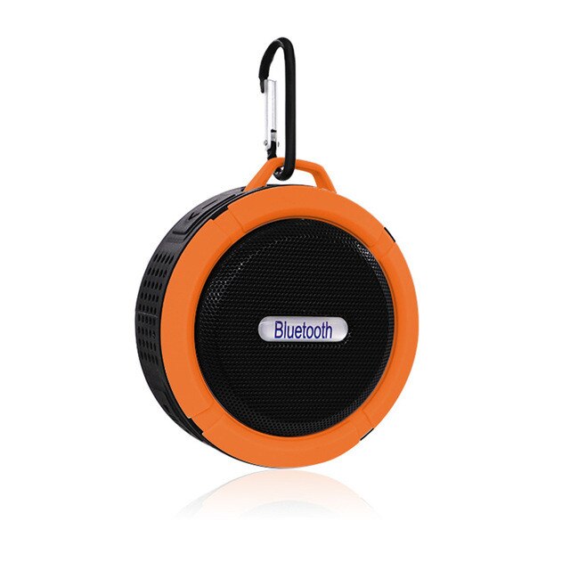 Ewa Bluetooth Speaker Plastic Draagbare Draadloze Met Gesprekken Handsfree En Zuig Waterdichte Douche Luidspreker Caixa De Som Douche: orange