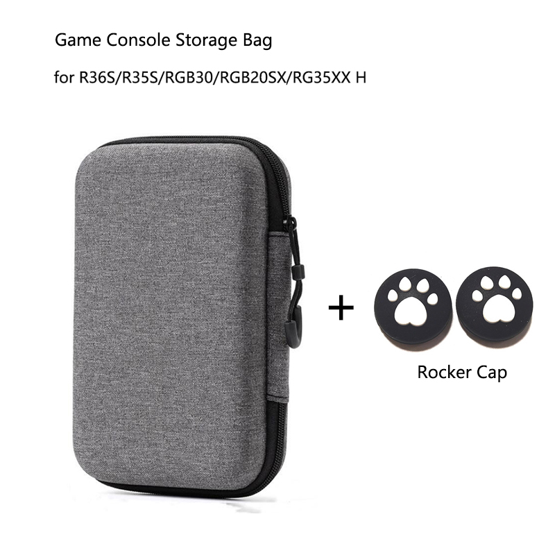 Game Console Opbergtas voor R36S/R35S/RGB30/RGB20SX/RG353M/RG35XX H harde Draagbare Beschermhoes Organizer Handheld Tas