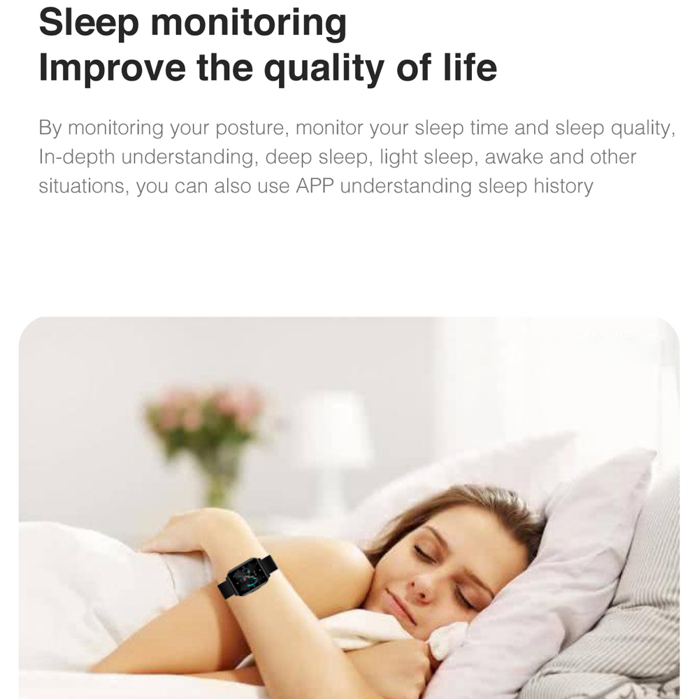 Original Lenovo S2 Pro Smartwatch 1.69'' HD Screen Waterproof Fitness Tracker Heart Rate Monitor Sleep Monitoring Smart Watch