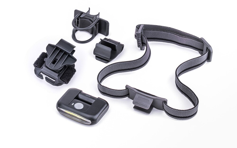 NEXTORCH 170 Lumens Multifunction LED Light Lightweight Compact USB Rechargeable Torch for Cap Light Headlamp Bicycle Light: UT10 four accessory