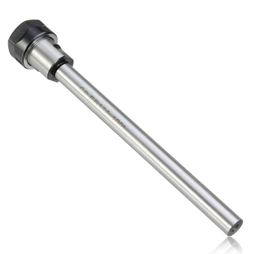 1 stücke 8 MM C8 ER8 C8 ER11 spannzange tiefen verarbeitung CNC gerade schaft verlängerung stange 8mm Laube für CNC maschine fräsen Cutter