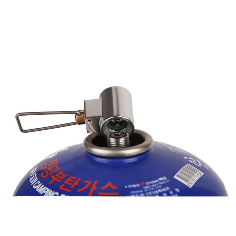 Outdoor Camping Gas Fles Kachel Adapter Conversie Split Type Oven Connector Cartridge Tank Gas Vullen Adapter Gas Cilinder