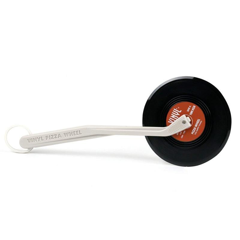 Vintage Vinyl Record Pizza Cutter Novelty Quirky Kitchen Aid: Default Title