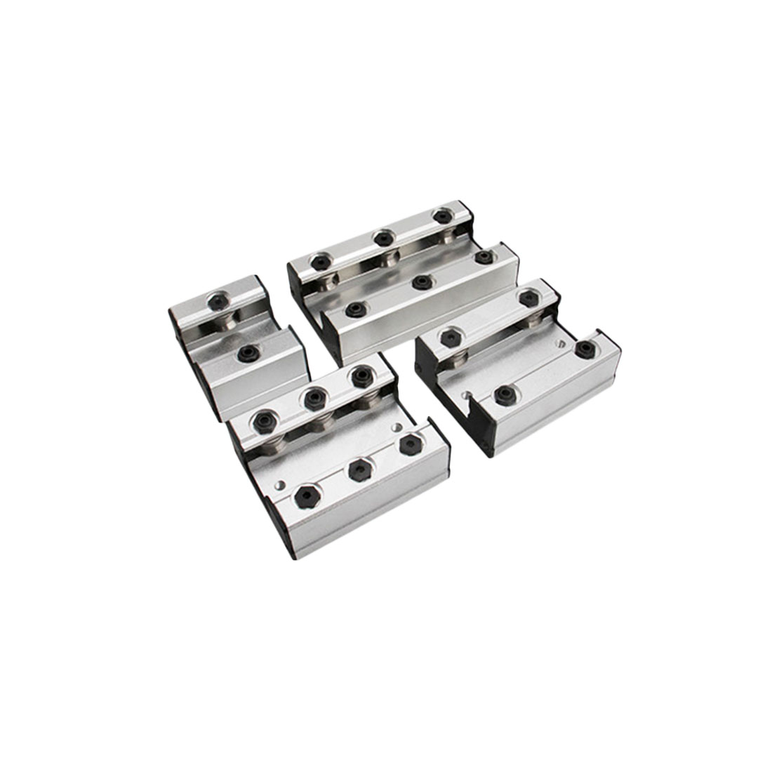 1pc LGD6 external dual-axis roller linear guide LGD6 linear guide L 300mm 500mm 600mm 800mm 1000mm 1200mm 1500mm of CNC parts