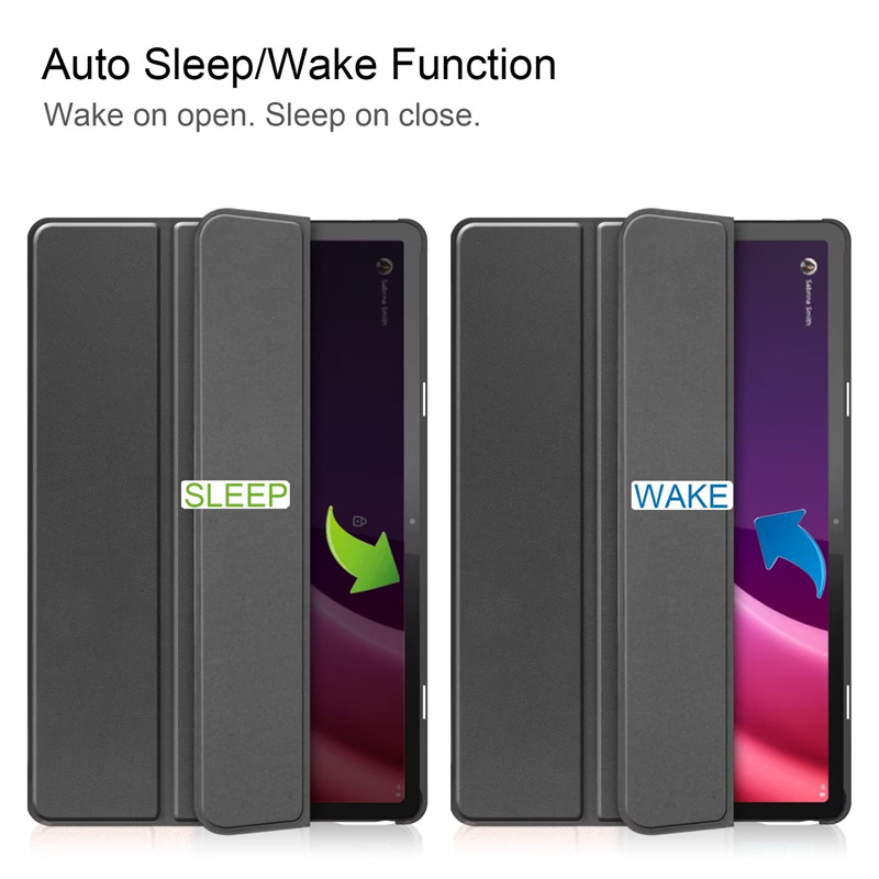 Para Lenovo Tab P11 2. a generación 11,5 funda para tableta 2022 TB350FU soporte plegable funda inteligente para Xiaoxin Pad Plus 2023 funda + película + bolígrafo