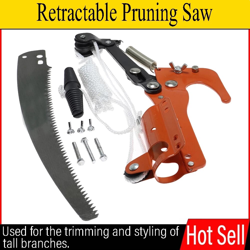 Extendable Scissors Tall Branch Saw Pruning Tool Tall Tree Branch Lopper Altitude Shears Picking Fruit Garden Branches Cutter