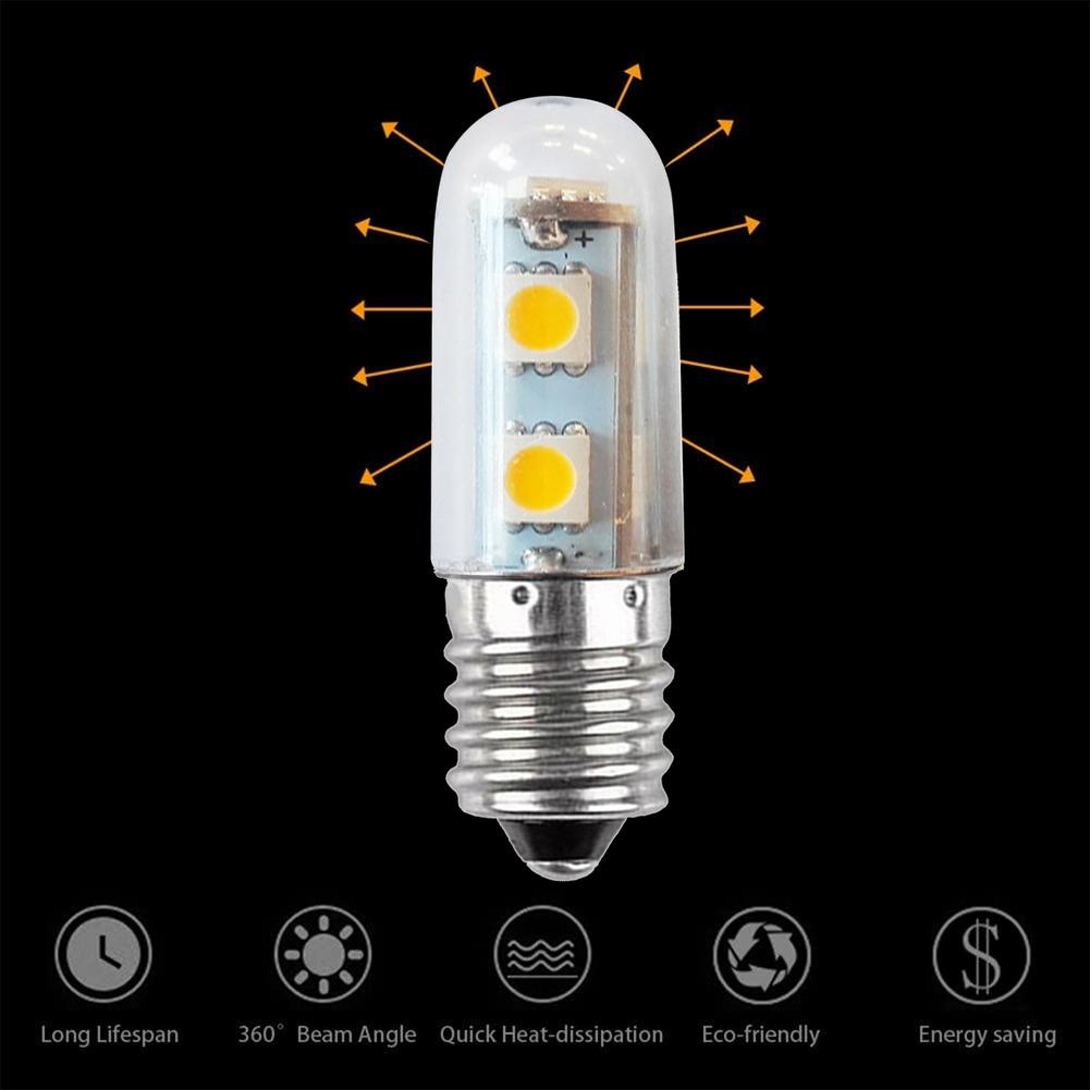 E14 Led Gloeilamp 1.5W SMD5050-Spaarlamp Warm Wit Koud Wit Voor Afzuigkap Koelkast naaimachine