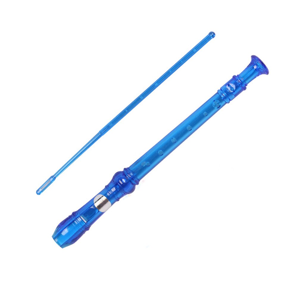8 Holes ABS Resin Soprano Recorder Flute Musical Instrument for Student Stock