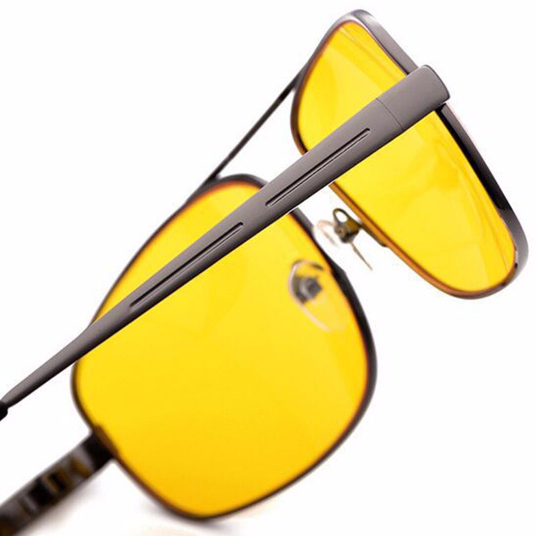 Mens Night Vision Sunglasses Polarized Anti Glare Lens Sport Driving Glasses