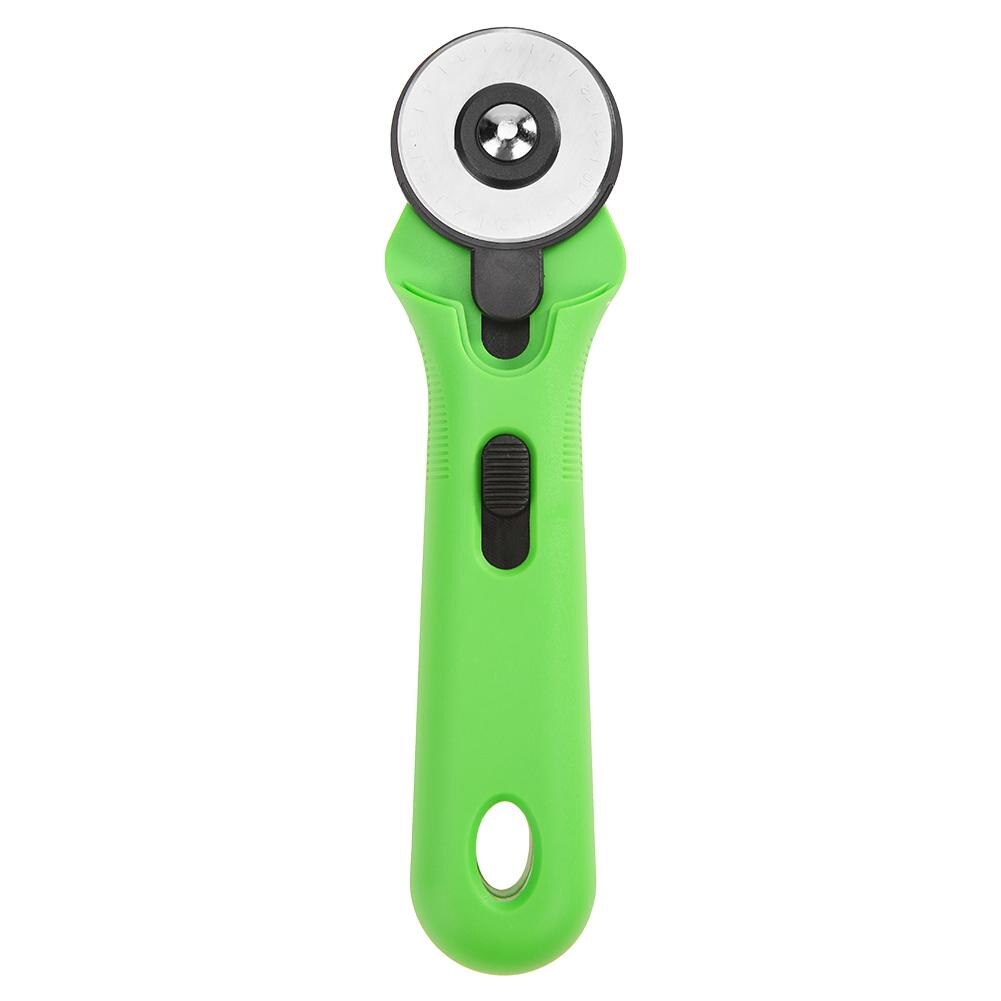 Faca rotativa de 45mm, suprimentos de alfaiate, ferramentas de patchwork, seguro, roda de rolo, faca redonda para corte manual de couro, tecidos, cortador de roda: 45mm Rotary Cutter C