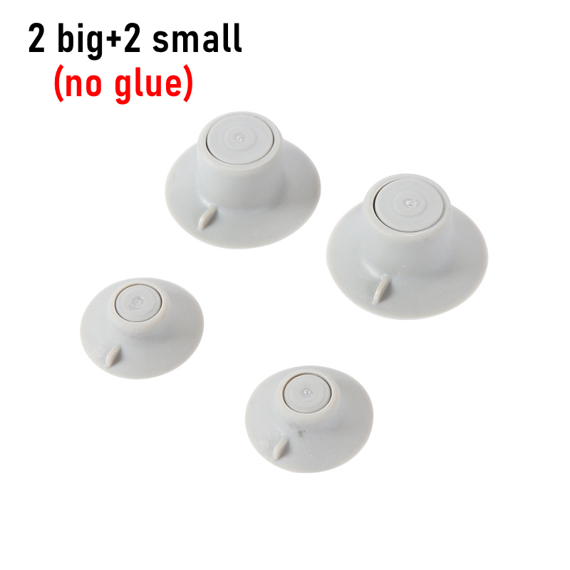 4Pcs Laptop Cooling Stand Heat Reduction Pad For PC Laptops Soft Silicone Feet Holder Notebook Support Height Increase Bracket: Default Title