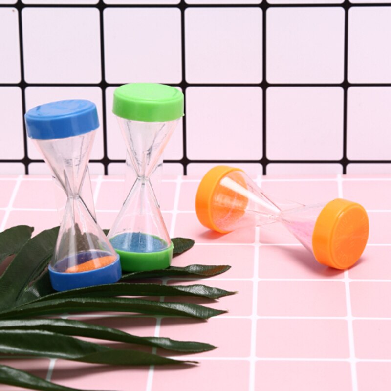 1PCS 23 Tweede Zand Klok Zandloper Decoratieve Huishoudelijke Artikelen Kids Timer Zand Klok Willekeurige Kleur