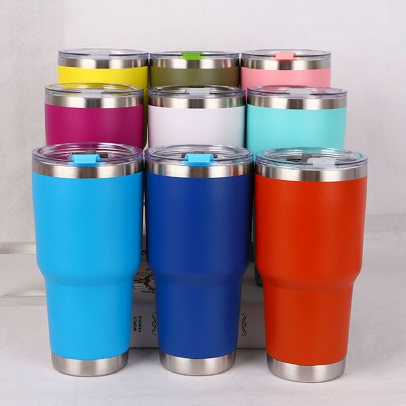 Gobelet en acier inoxydable à Double paroi | Isolation sous vide, tasse à café de voyage 30oZ