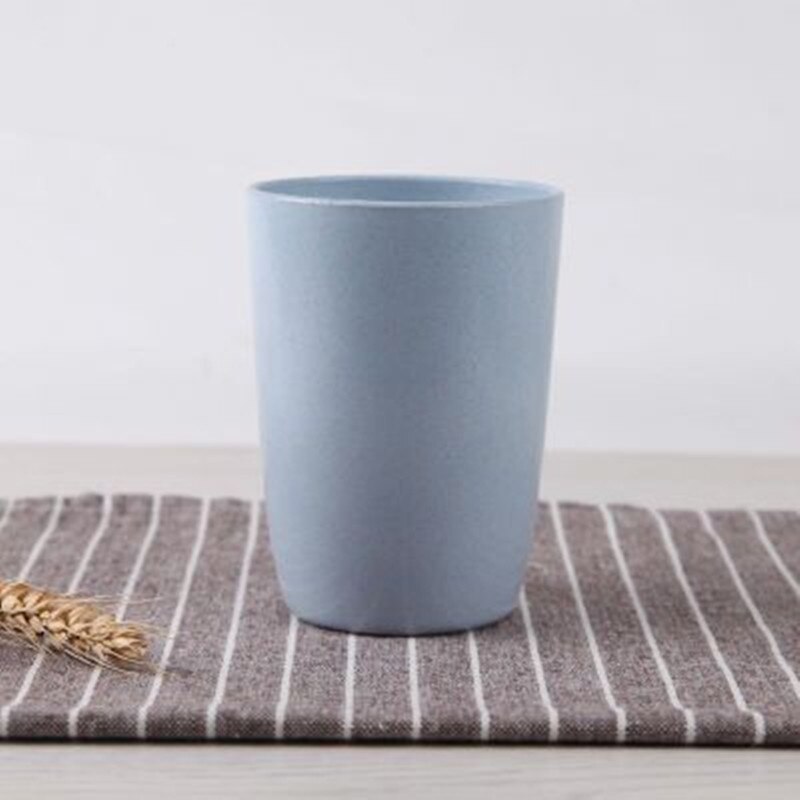 1 PCS Toothbrush Cup reative Portable Simple Plain Wash Gargle Toothbrush Cup: Light Green