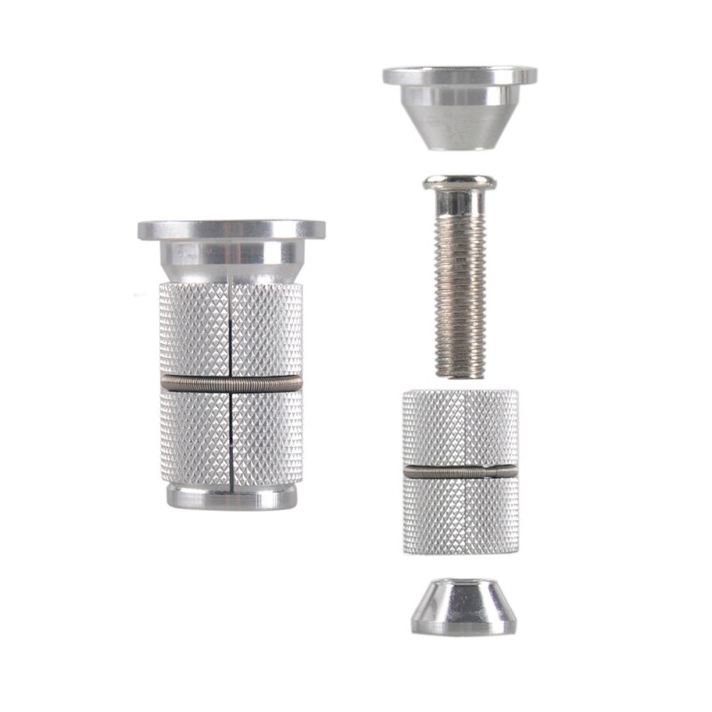 Fiets Vorkbuis Headset Stem Richter Ster Moer Expander Expanding Moer Compressie Compressor Plug Met Bout & Top Cap