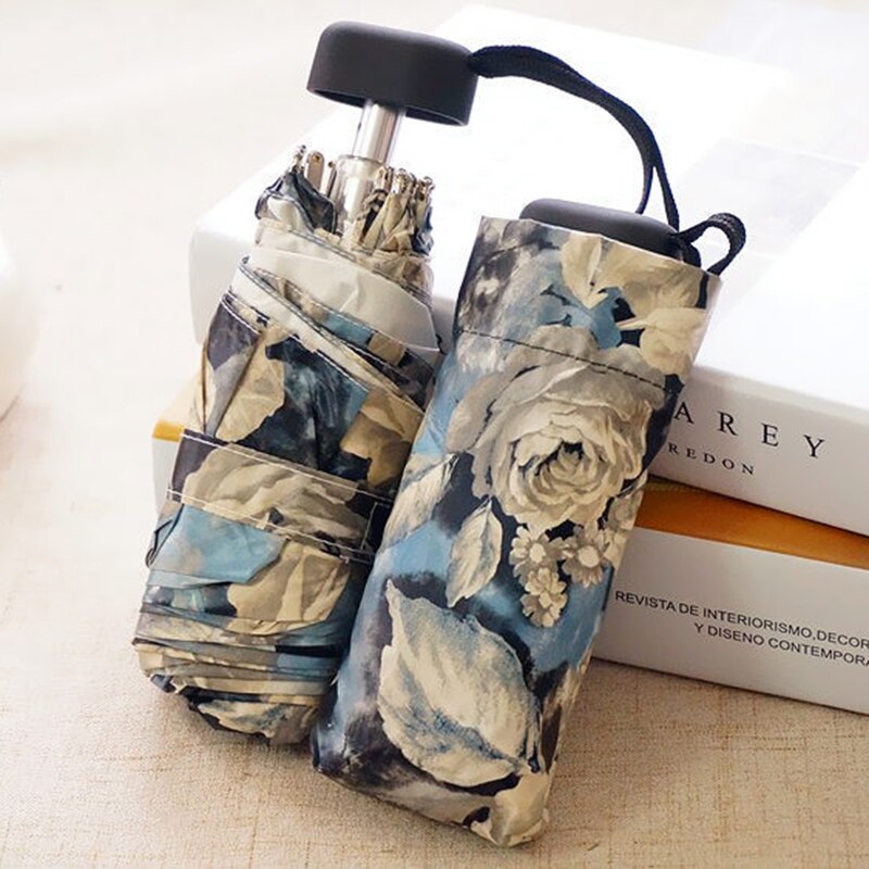 Yada mini bloemenpatroon opvouwbare paraplu regen dames merk paraplu dames pocket charms kinderparaplu's  ys128