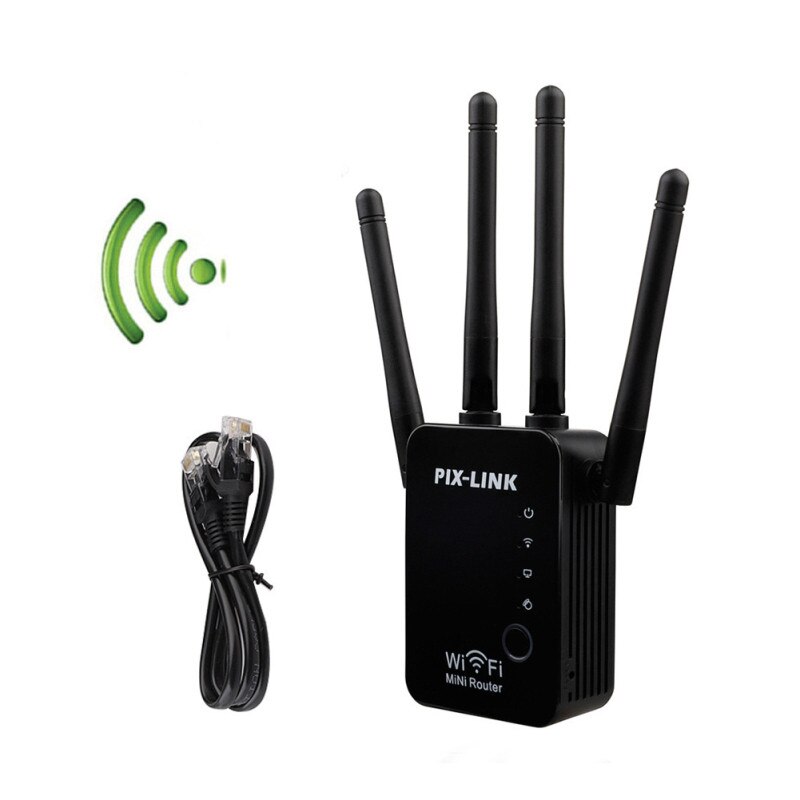 300Mbps Wireless Router di Rete Extender Amplificatore di Segnale Wifi Ripetitore Wifi Ripetitore con RJ45 Cavo di Rete di US/EU/ UK/AU Spina