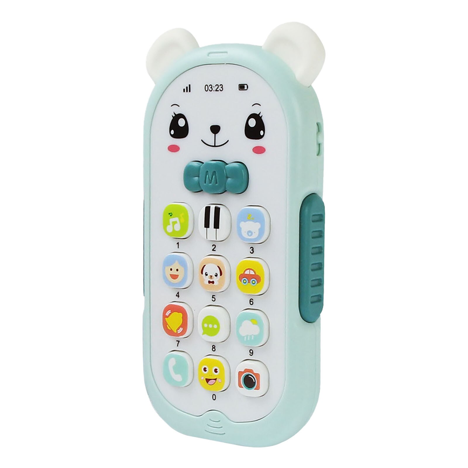 Baby Guttapercha Speelgoed Gezicht Veranderende Muziek Mobiele Telefoon Милое Аниме Slapen Artefact Simulatie Telefoon Speelgoed