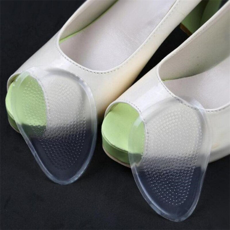 Silicone Gel Forefoot Insole Shoes Pads High Heel Soft Orthopedic Insole Anti-Slip Foot Protection Foot Cushions Pain Relief