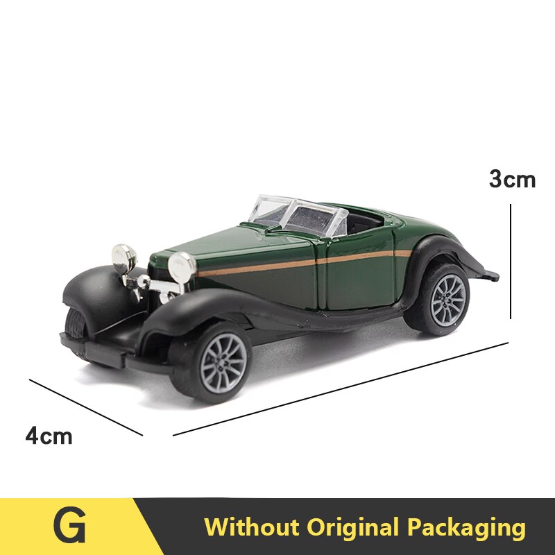 1:43 lega Vintage pressofuso modello di auto classico tirare indietro modello di auto Replica di veicoli in miniatura per la raccolta regalo per bambini adulti: G