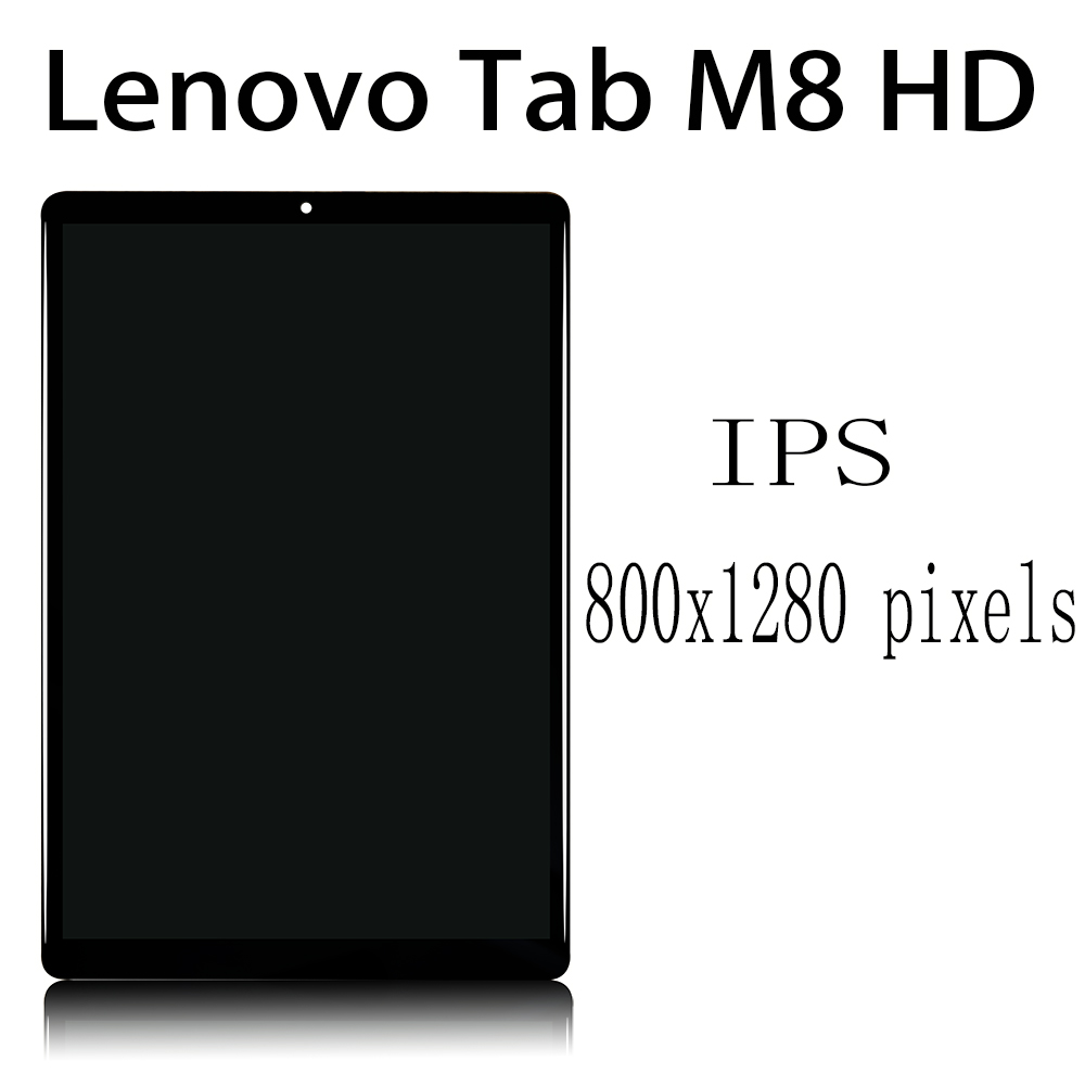 Nuovo LCD da 8.0 &quot;pollici originale per Lenovo scheda M8 HD TB-8505X di fila TB-8505F TB-8505 assemblea LCD del convertitore analogico/digitale del tocco schermo dell&#39;esposizione