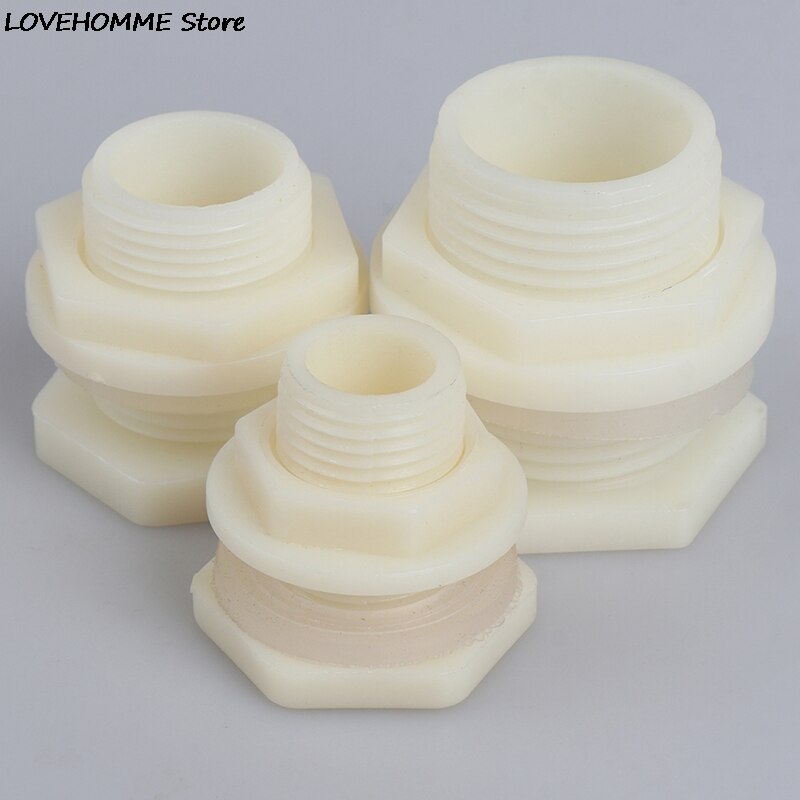 1pc ABS ID 20mm 25mm 32mm Fish Connector Tank Drain Pipe Accessories Aquarium Joints Water Pipe Fittings 1/2 Inch 3/4" Drainage
