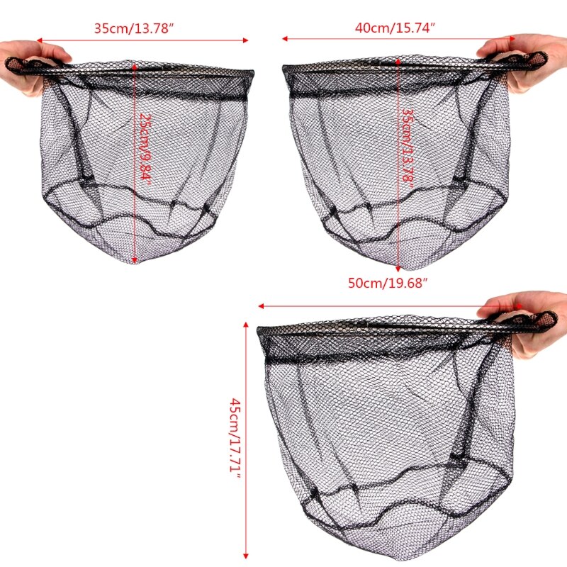 Stainless Steel Frame Fishing Folding Nets Brail Head Round Mesh Accessories