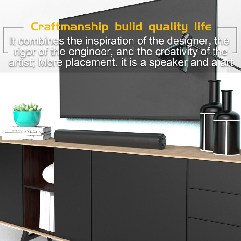 Home Theater Sound System Bluetooth-compatible Speaker Computer Speakers For TV Soundbar Box Radio Music Center Boom Box Column