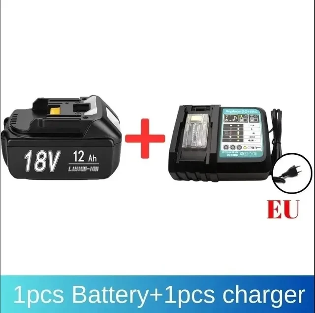 100%  originale makita 6ah/8ah/12ah for makita 18v batteri  bl1830b bl1850b bl1850 bl1840 bl1860 bl1815 erstatnings litiumbatteri: Klar