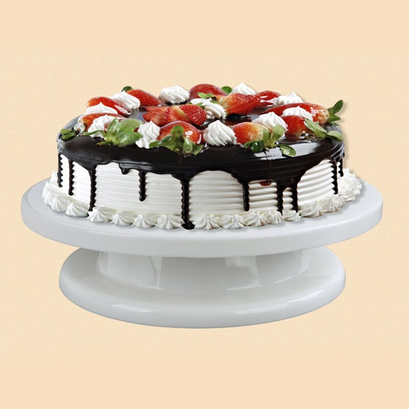 DIY Cake Turntable Baking Mold Cake Plate Rotating Round Cake Decorating Tools Rotary Table Pastry Supplies