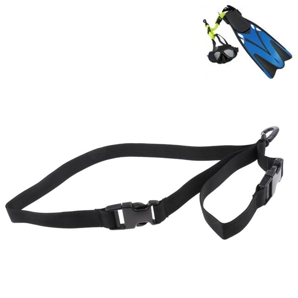 Scuba Duiken Duiker Zwemmen Fin Masker Keeper Strap Loop & Snelsluiting