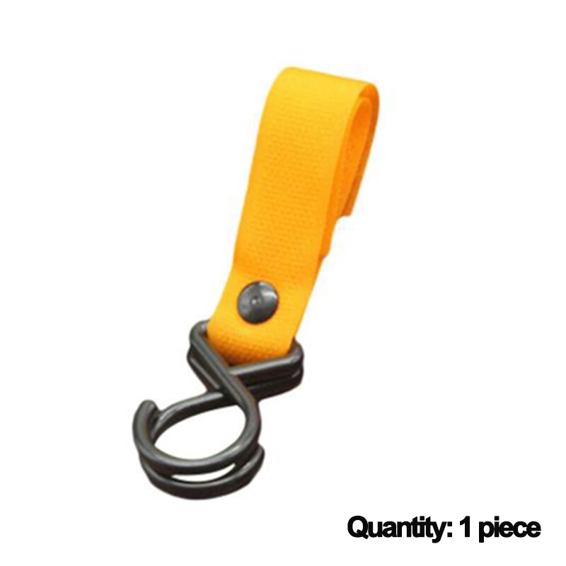 1/2/4 pcs Buggy Clip Pram Pushchair Stroller Side Hook Baby Handle Shopping Bag Plastic Bag Baby Carriage Hook Up: orange1