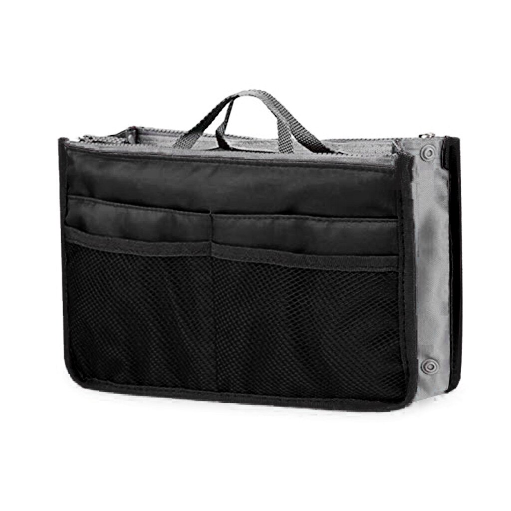 Lady Women Insert Handbag Bag In Bag Purse Large Liner Organizer Bag Travel Outdoor Hiking Backpack Camping Men's Bag #LR1: 1