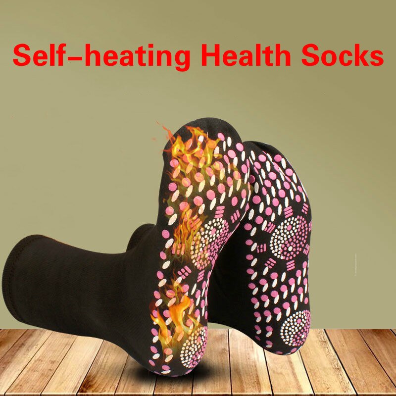 Nodig In Winter Warm Massage Socksself-Verwarming Magnetische Sokken Voor Mannen Vrouwen Zelf Verwarmde Sokken Magnetische Therapie Comfortabele