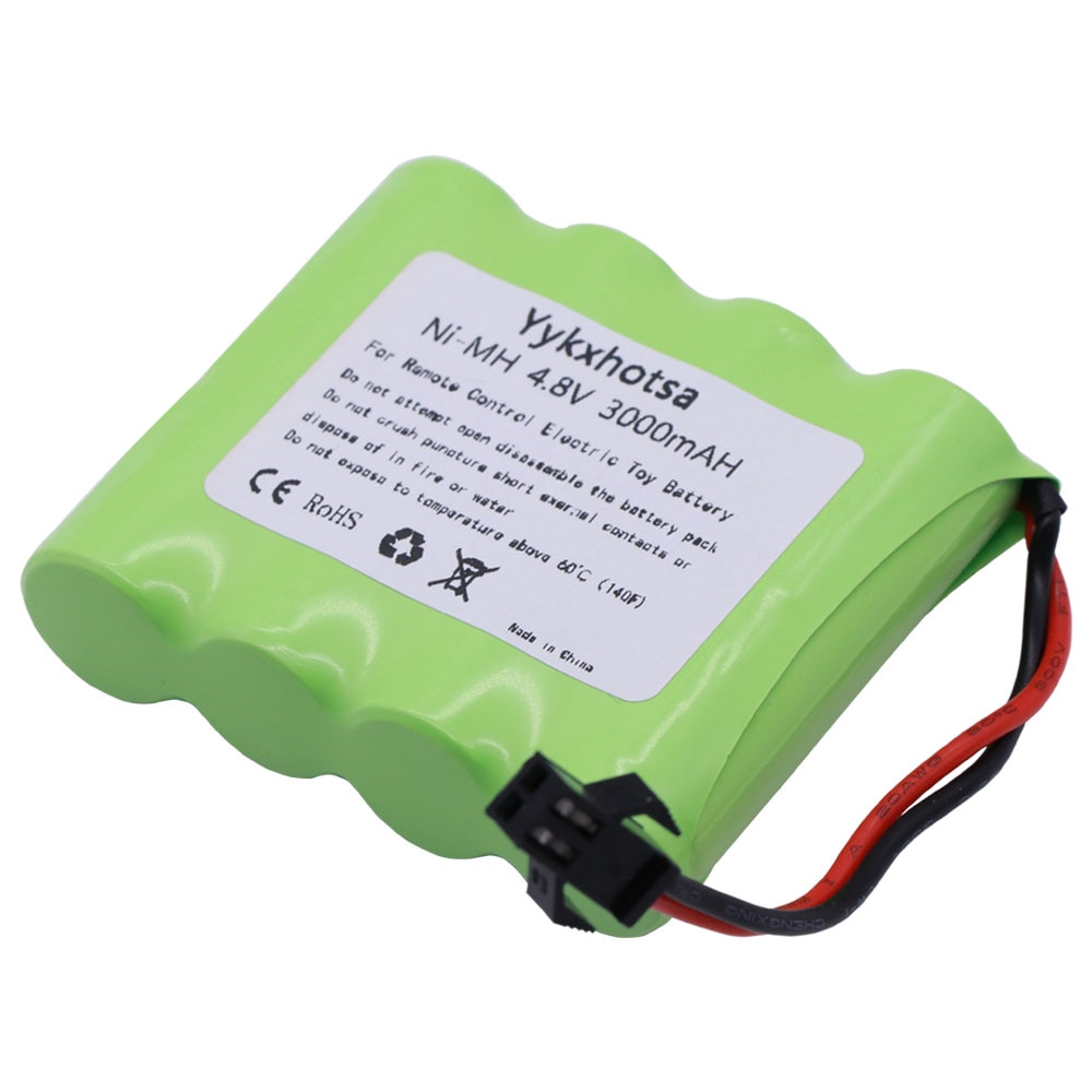 4.8V 3000mah NiMH Batterij SM Plug en Lader Voor Rc speelgoed Auto 'S Tanks Robots Boten Guns Ni-Mh AA 4.8 v Batterij speelgoed accessoire