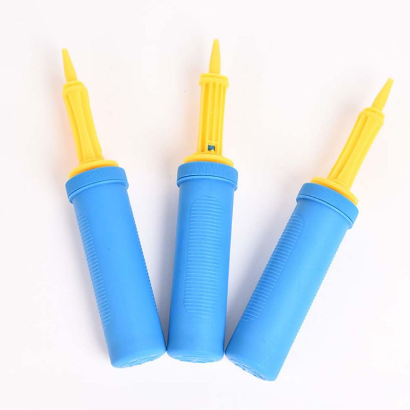 3pcs/set Hand Push Balloon Pump Manual Inflator for Filling Inflatable Balloons toys