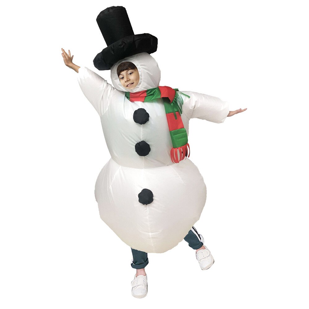 Inflatable Costume Toys Halloween Christmas Adult Clown Snowman Shark Inflatable Performance Party Event Costume: F